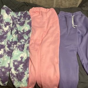 Sweatpants Trio Set